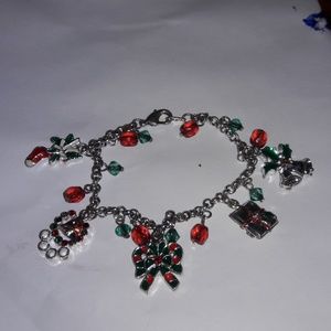 Christmas charm bracelet